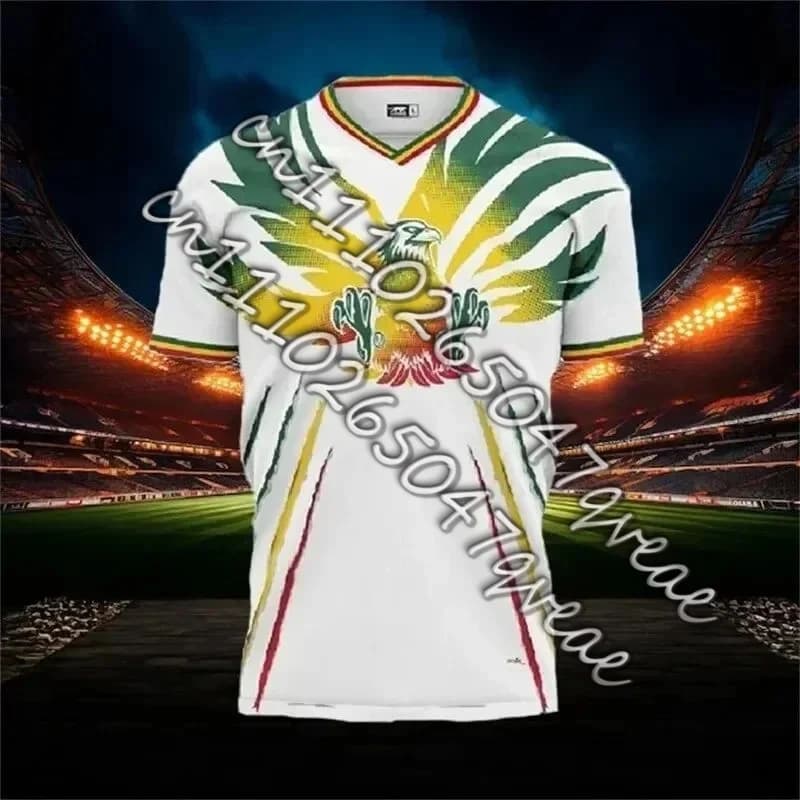 New Jersey Soccer Mali 2026 Print 3D T-shirt Men's Extra Large Fashion Streetwear Football Race Sport Child T-shirt TOPS