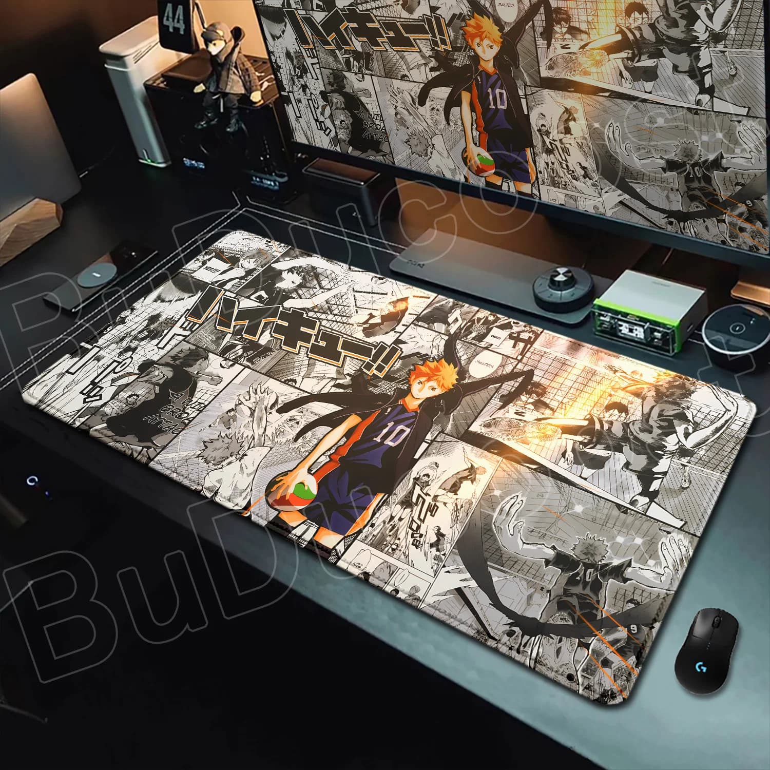 Nuovo Anime Haikyuu Tappetino per mouse Tappeto in gomma Tappetino da gioco per PC Tappetino da scrivania per laptop XXL Tastiera per computer antiscivolo Tappetini per desktop da ufficio