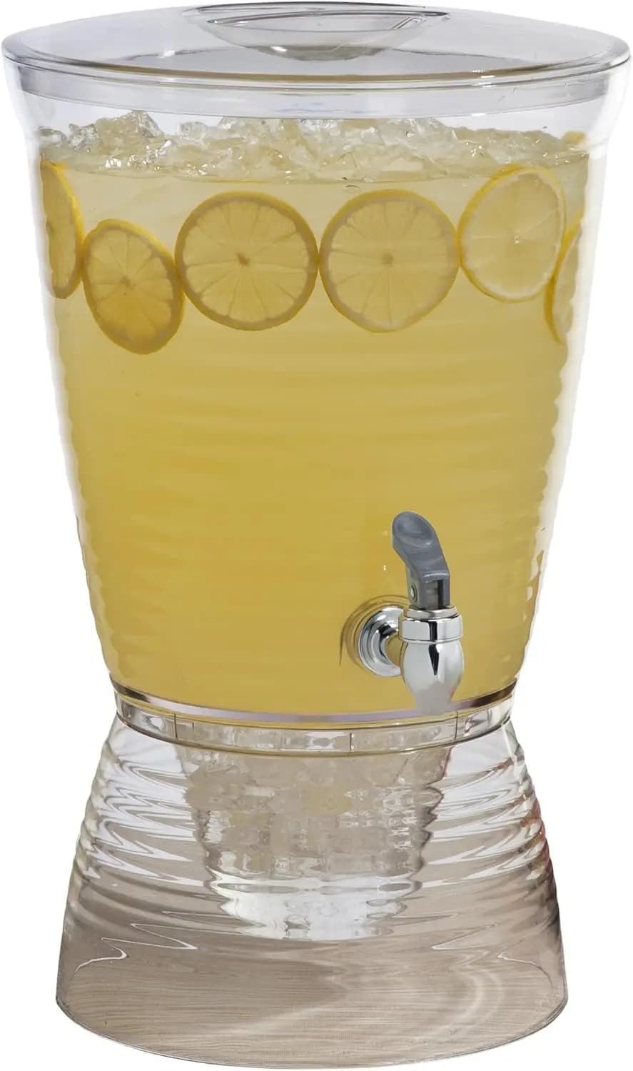 Transparent Water Dispenser for 2.5 Gallon Dogs, Pack of 1 for Home Animal Hydration