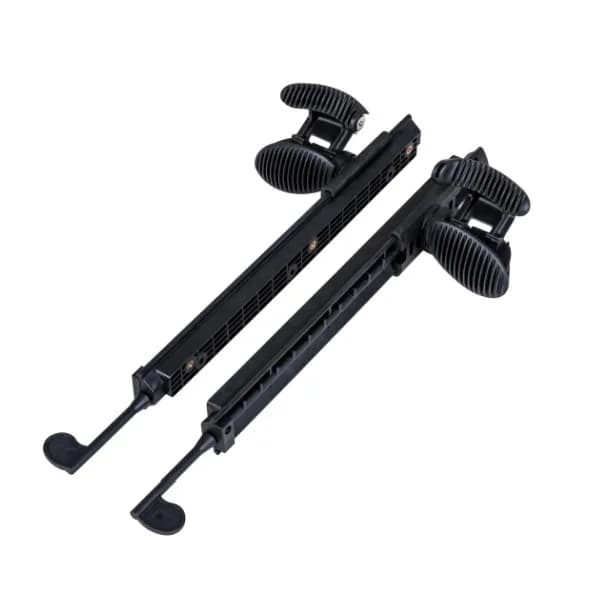 Poggiapiedi Leggero in Plastica LSF per Kayak da Pesca a Pedale Singolo, Canoa Nera per 1 Persona, per Surf e Scafo