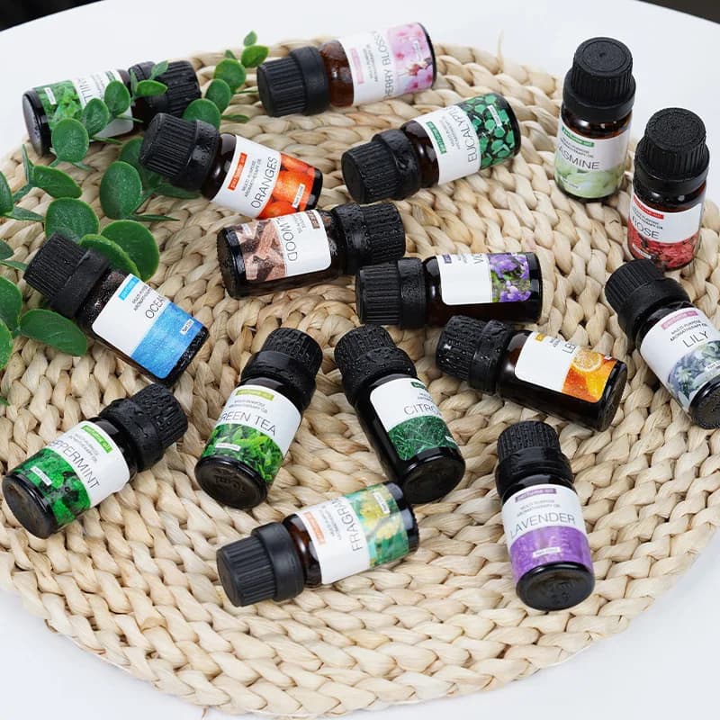 Pure 10ml Natural Essential Oil for Aromatherapy, Deodorant for Bedroom, Bath and Car, Aromatic Perfume Oil