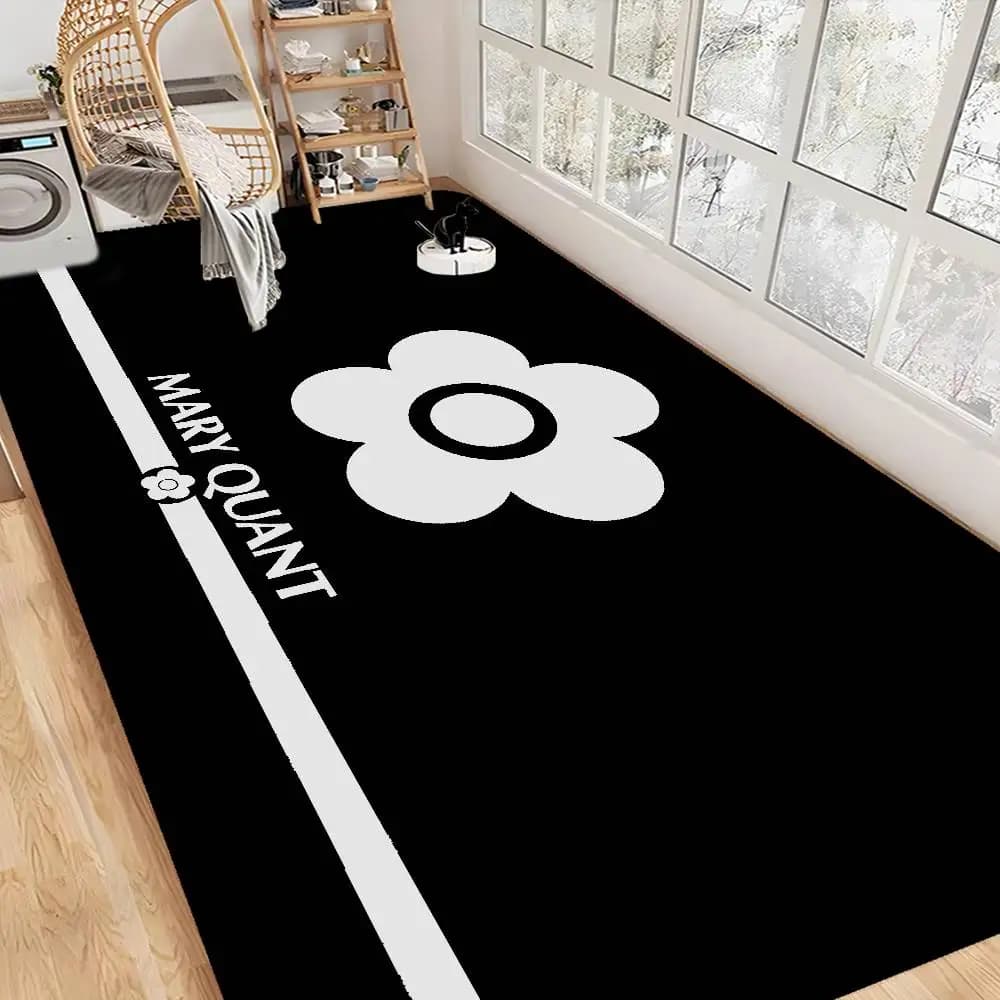 Tappetino per porta Brand Q-QUANT MARY in stile nordico per camera da letto, soggiorno, balcone, antiscivolo, Alfombra
