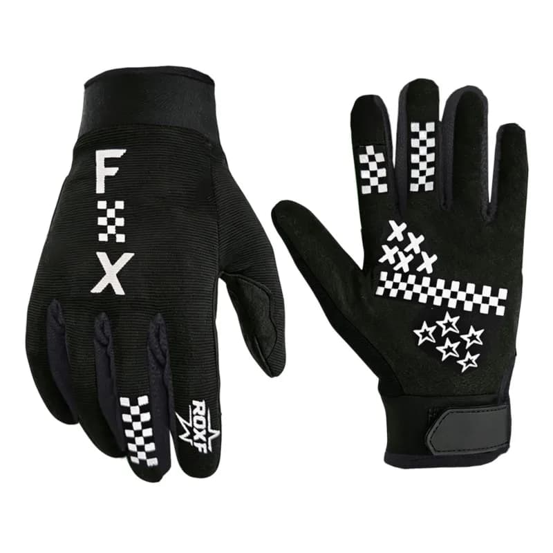 Full Finger Touch Screen Sports Gloves, Silicone Anti-slip Shock Absorbing Riding Gloves For Cycling Motocross