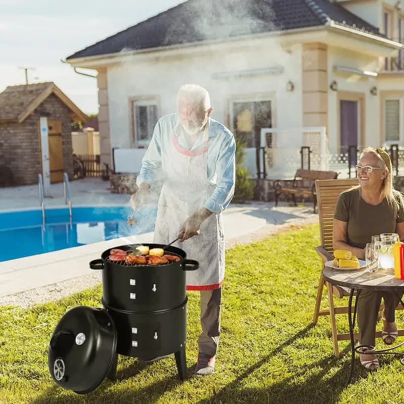 Carbone BBQ grill 3-in-1 Cam with Integrated Thermometer