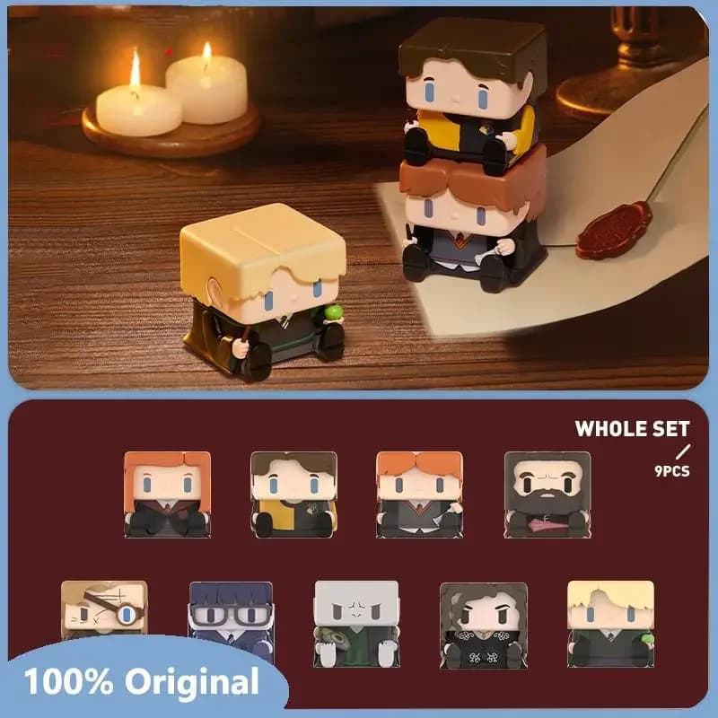 POP MART Harry Potter POP CUBE-2 Serie Scatola cieca Scatola misteriosa Guess Bag Giocattoli Bambola Cute Anime Figure Collezione di ornamenti per il desktop