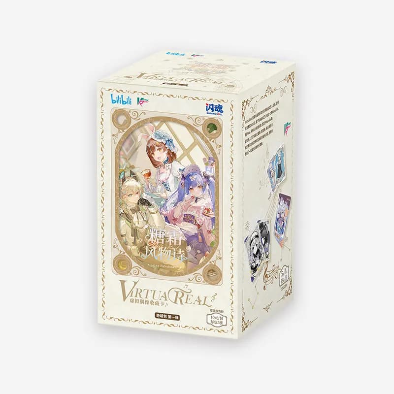 VirtuaReal Sugar Frost Poem Flash Soul Official Collection Trading Card Wonderland Pack Volume 1 Hobby Collectible Card Box Gift