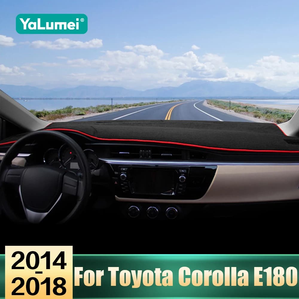 Per Toyota Corolla E160 E170 E180 2014 2015 2016 2017 2018 Auto Cruscotto Copertura Tenda Da Sole Zerbino Evitare La Luce Pad Tappeto antiscivolo