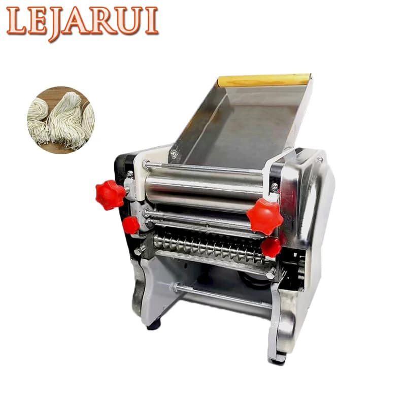 Macchina Elettrica Professionale per Impastare e Tagliare la Pasta, Pressa per Pasta da Tavolo
