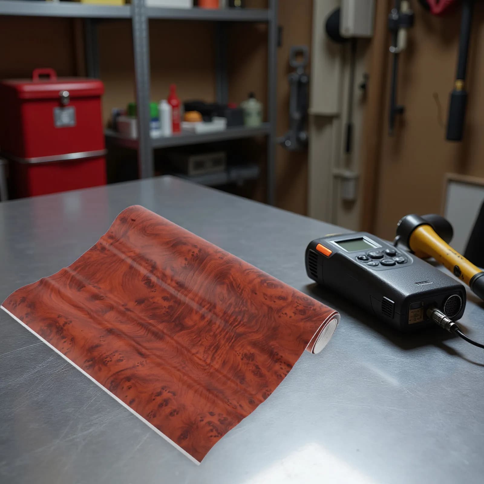 Pellicola Adesiva Effetto Legno per Interni Auto 78.6x11.8, Rivestimento Vinilico Senza Bolle per Cruscotto e Pannelli Porta, Impermeabile e Antigraffio