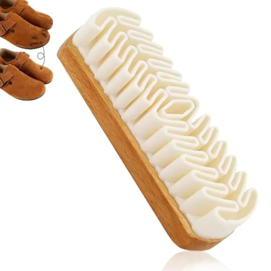 Suede Shoe Brush and Eraser, 2025 New Suede Brush and Eraser, Soft Suede Shoe Brush Cleaner, Suede Cleaning Brush for Shoes, Ba