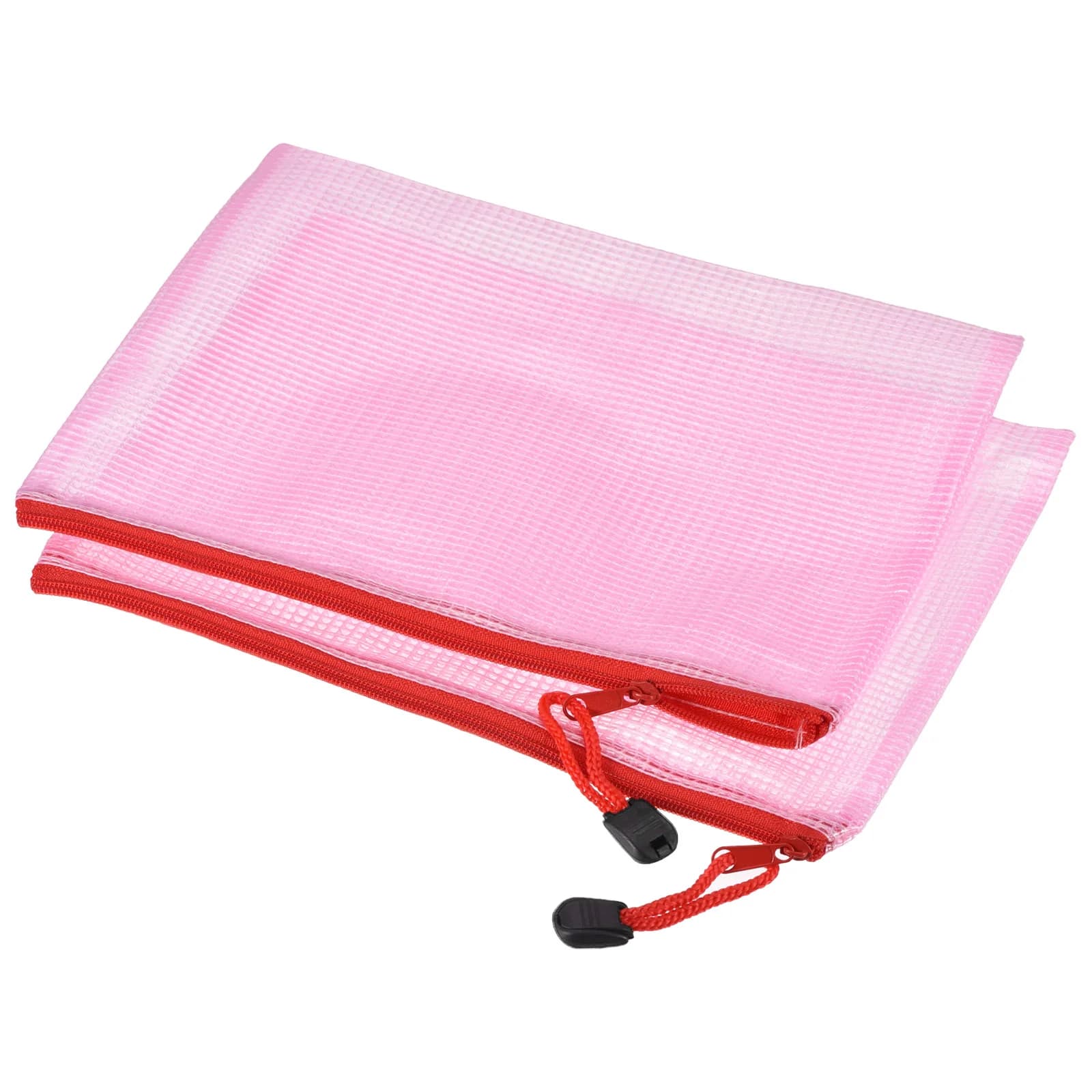 6 pezzi A3/A5/A6/B4/B5/B8 custodia in rete con cerniera borsa per documenti cartella tascabile con cerniera impermeabile forniture per ufficio astuccio borse portaoggetti