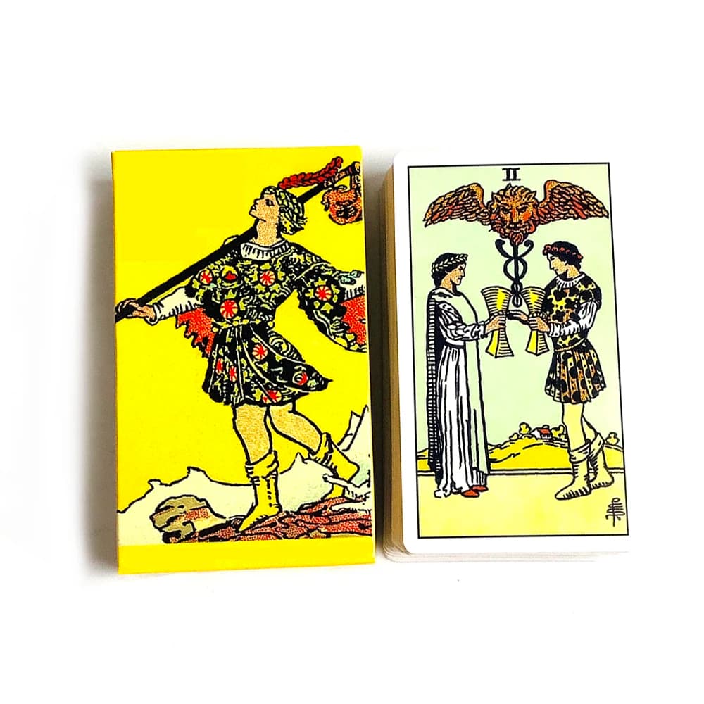 Tarocchi A 78 Mazzo di tarocchi Carte da gioco per feste Design classico per principianti e professionisti, ideale per divinazione, meditazione e regali