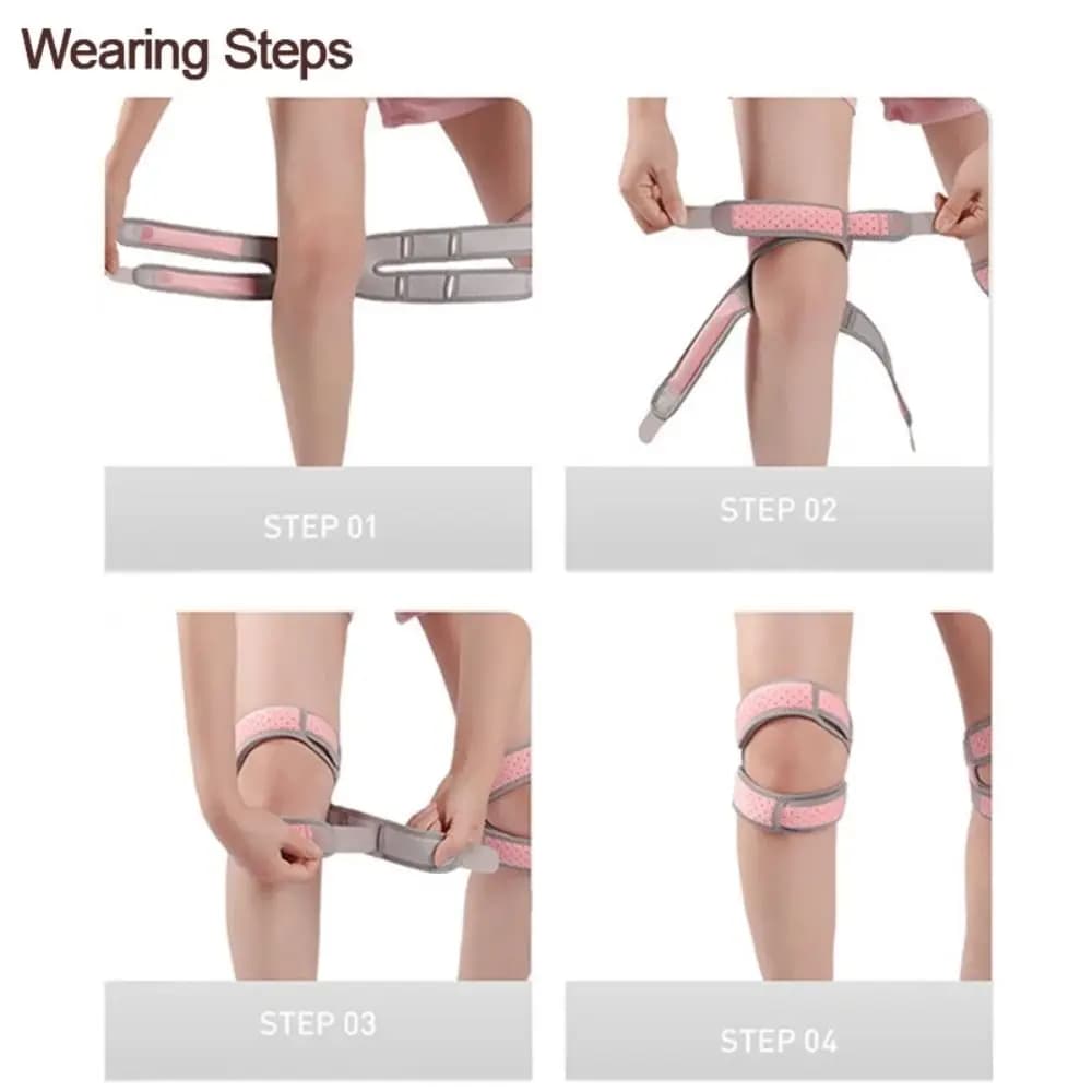 Protezione per la rotula Ginocchiera per rotula Fascia morbida e traspirante per la protezione della rotula Ginocchiera sportiva per articolazioni professionali Attrezzatura da corsa
