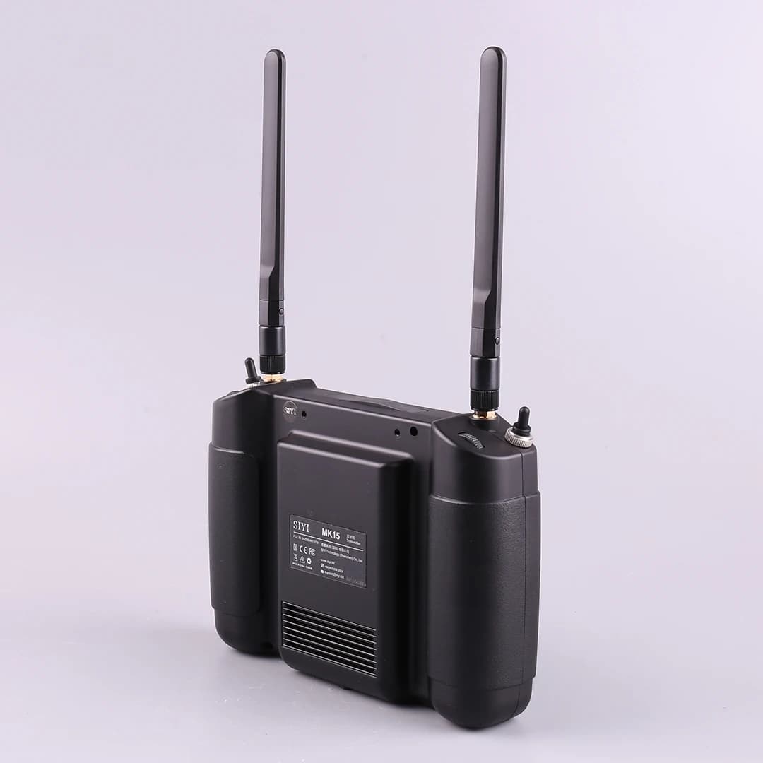 SIYI MK15 Portable Land Station Industrial Edition with Remote Control, Luminous HD Screen for Industrial drones, Vehicles and Imbarcations, Range 30KM