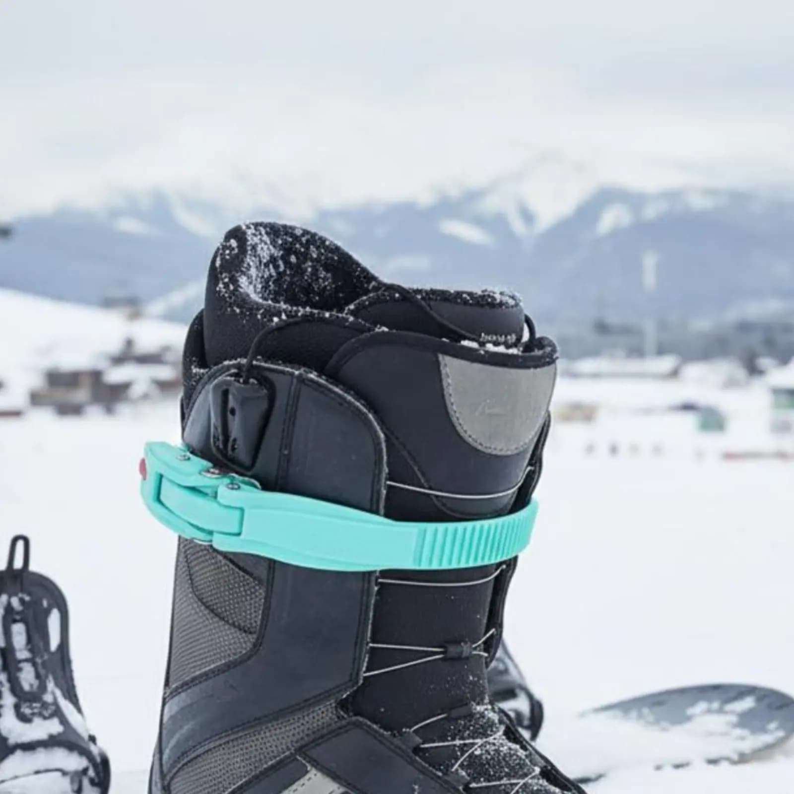 Cinghie per Attacchi e Cinghie a Scala ad Alta Resistenza all'Usura, Cinghia a Scala per Snowboard, Cinghia per Attacchi a Inserimento Rapido, Presa Forte