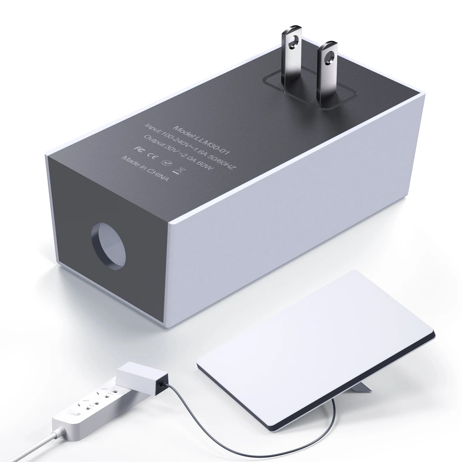 Caricabatterie di Ricambio 60W per Starlink Mini, Alimentatore AC 30V 2A, Caricatore da Parete per Antenna Starlink Mini