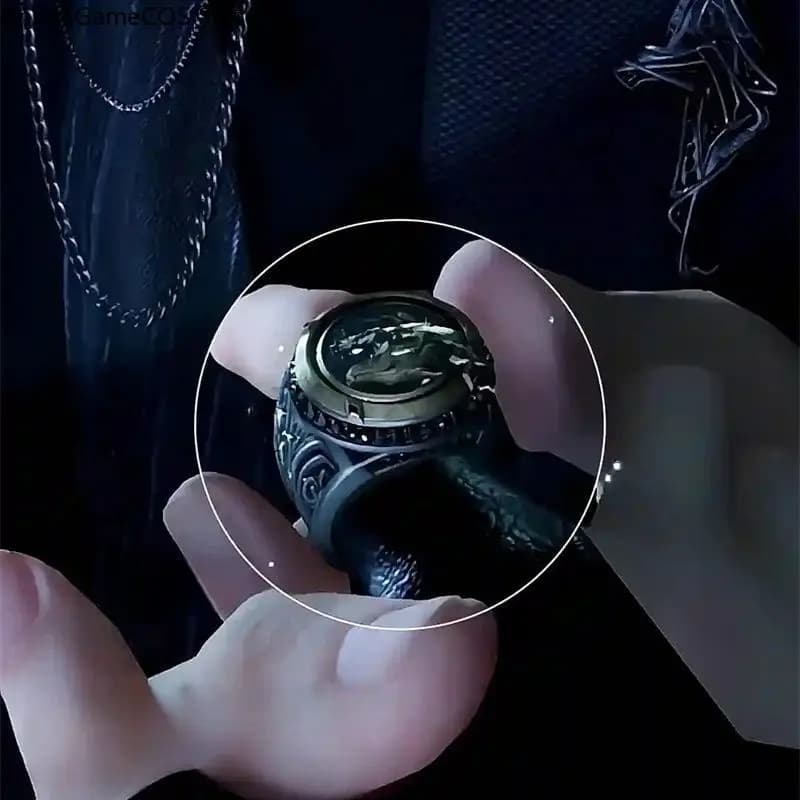Anime Love and Deepspace Valko Cosplay Prop Finger Rings Couple Rings Comic Con Role Play Tool Birthday Gift Halloween