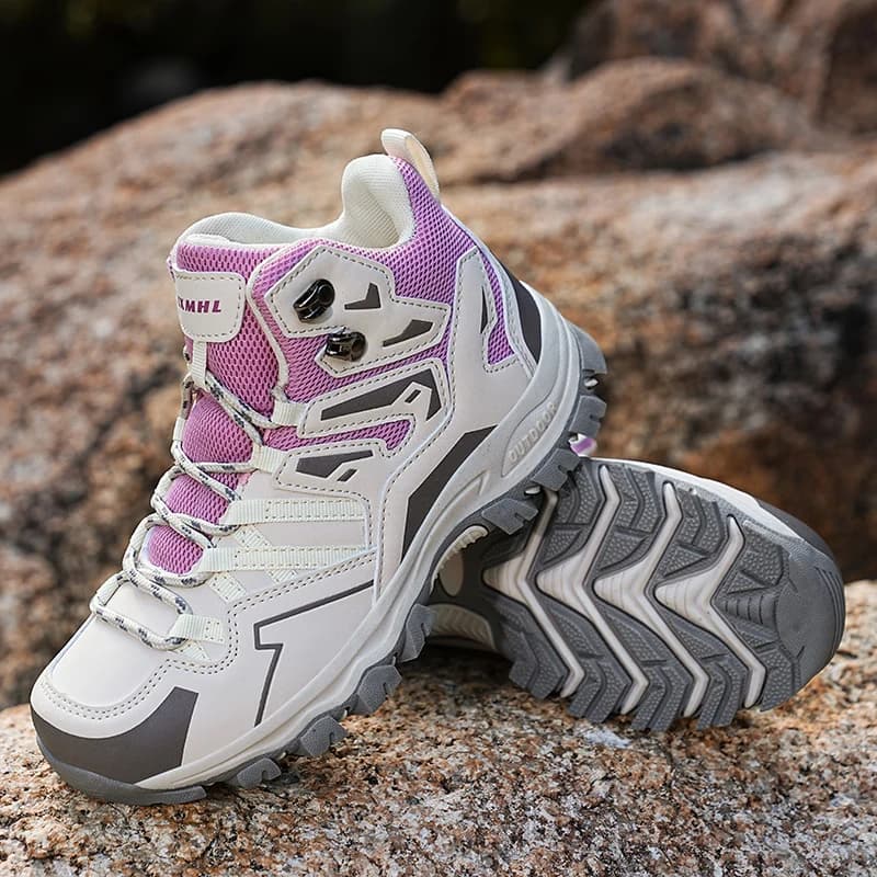 Nuove donne scarpe da arrampicata in montagna traspiranti stivali da esterno scarpe da trekking da donna da uomo stivali alti unisex arrampicata impermeabile