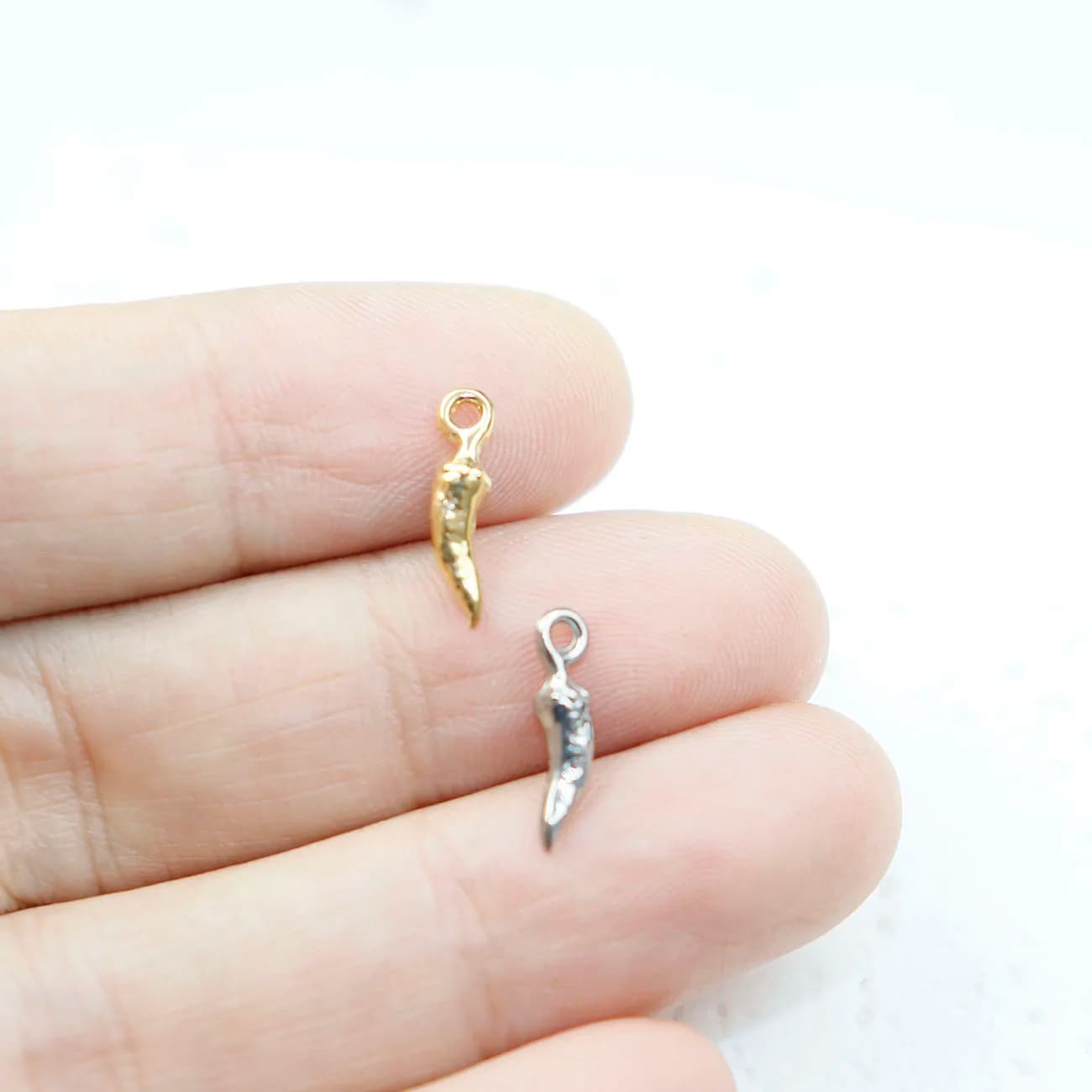 5 pezzi in acciaio inossidabile mini pepe accessori per gioielli di moda ciondoli ciondolo fai da te artigianale piastra sottovuoto impermeabile antiallergico