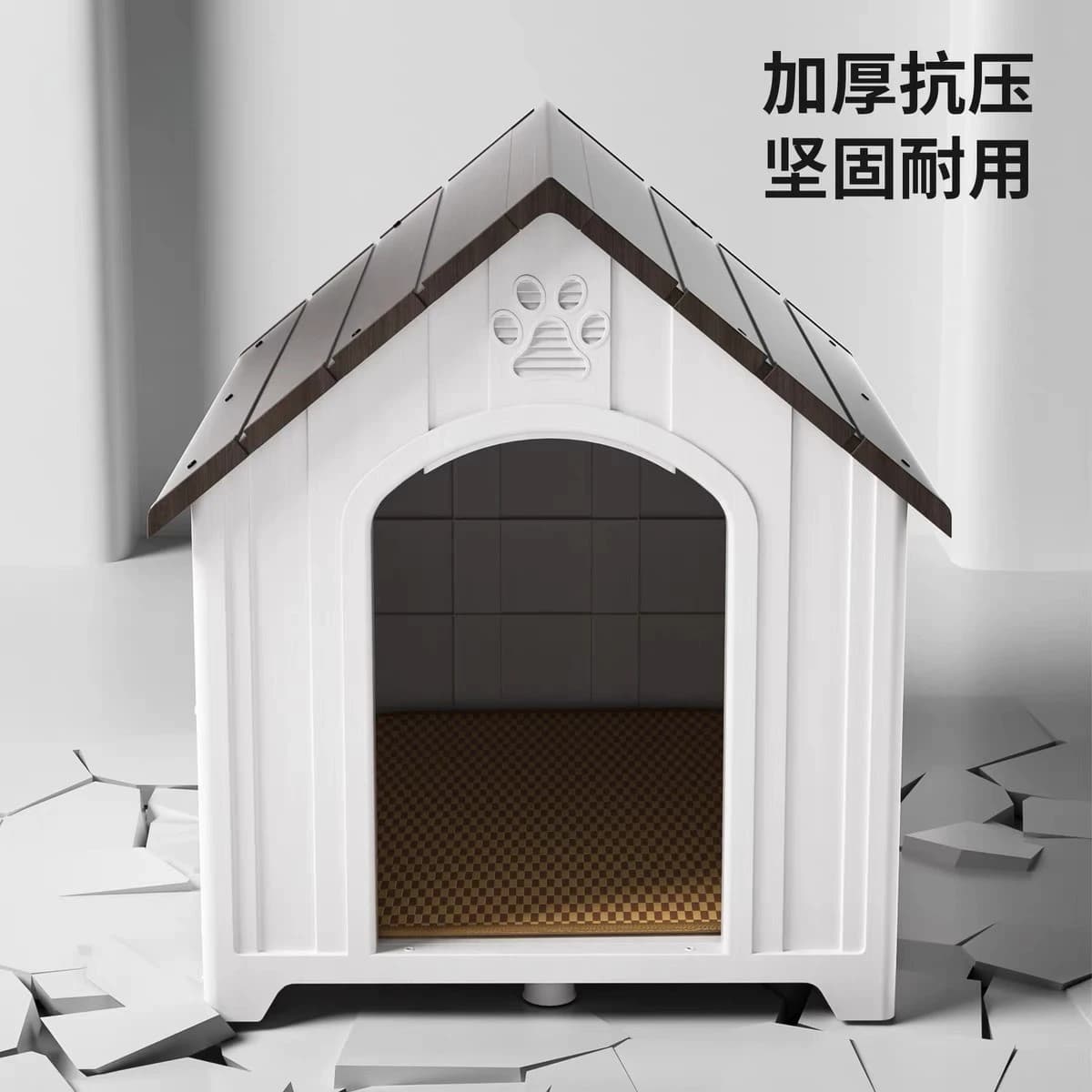 Factory Direct 2026 Outdoor kennel kennel rain-proof, waterproof, sun-proof and cold-proof, universal in all seasons, medium and