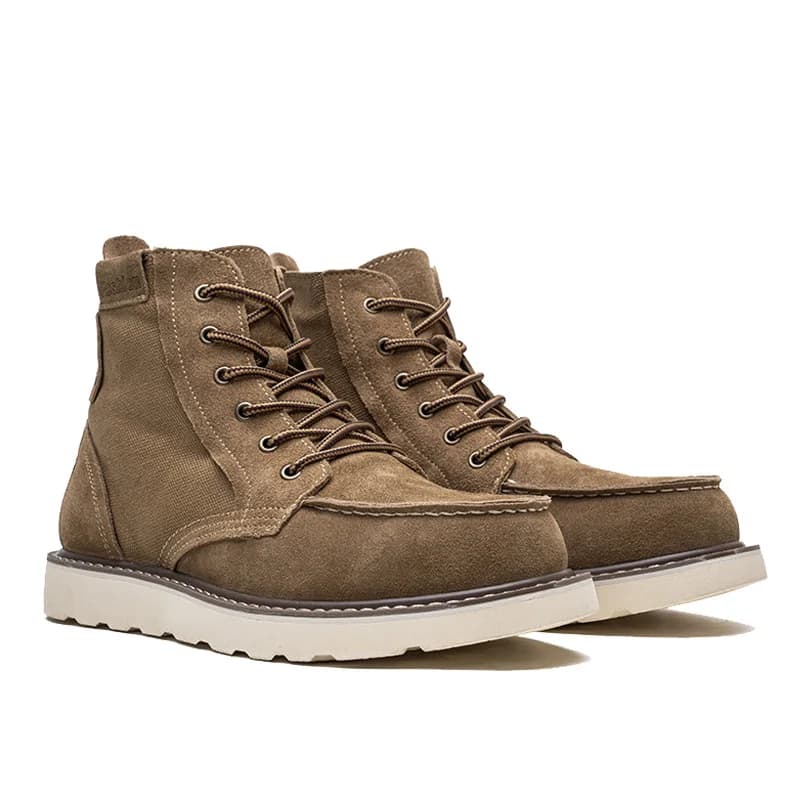 Nuove Scarpe da Trekking da Uomo per Esterni, Impermeabili, Tattiche, in Pelle, Stivali da Caccia, Sneakers da Campeggio nel Deserto, Scarpe Casual da Trekking alla Caviglia per Uomo