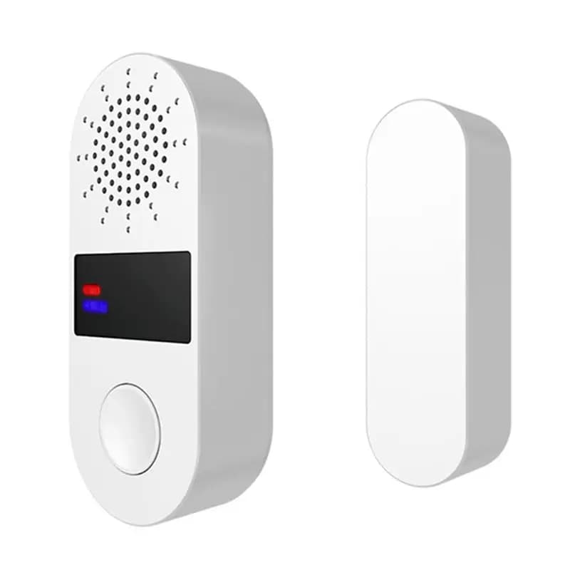 Wireless Home Door Window Sensor Burglar Security Alarms System Opening Magnetic Door Sensor 130Db Security Alarms-A12I