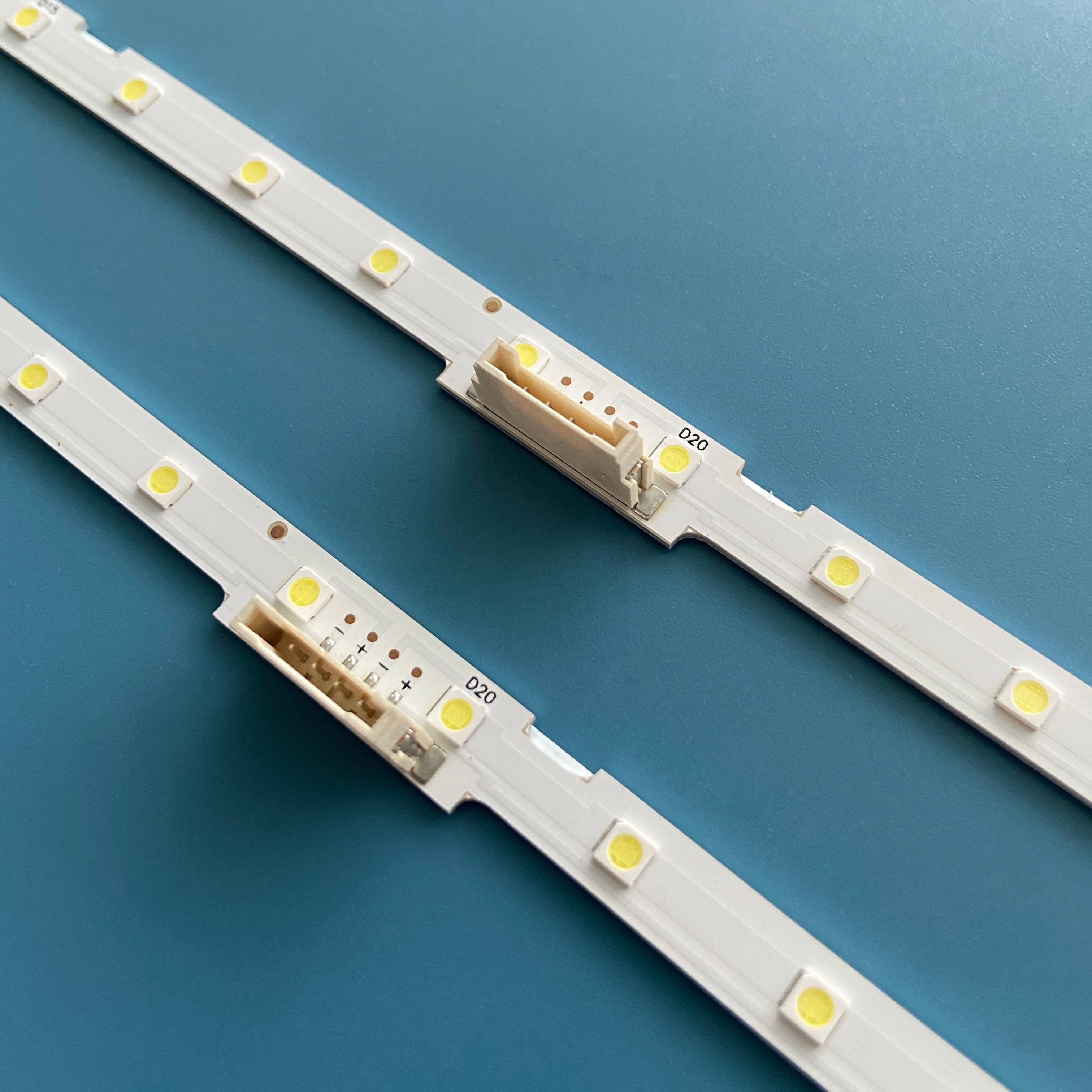 LED Strip (2) for UE49RU7300 UE49NU7105 UE49NU7105K EU49NU7670U EU49NU7020 EU49NU7400 BN96-45953A LM41-00630A LM41-00557A