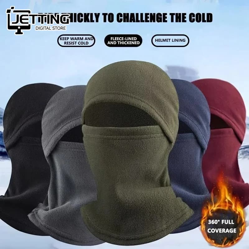 Winter Warm Outdoor Riding Full Face Mask Covers Balaclava Fleece Motorcycle Fishing Skiing Face Mask Warm Windproof Cover Hat