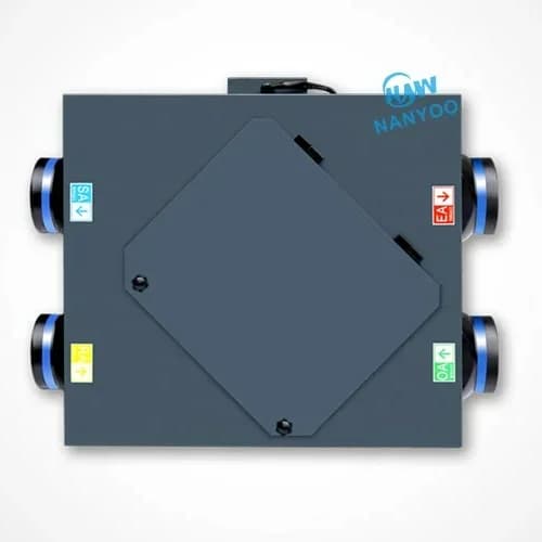 NANYOO Purificatore d'Aria Fresca a Soffitto 500m3/h PM2.5, Recuperatore, Ventilatore con Recupero, Scambiatore di Calore, Sistema di Condizionamento