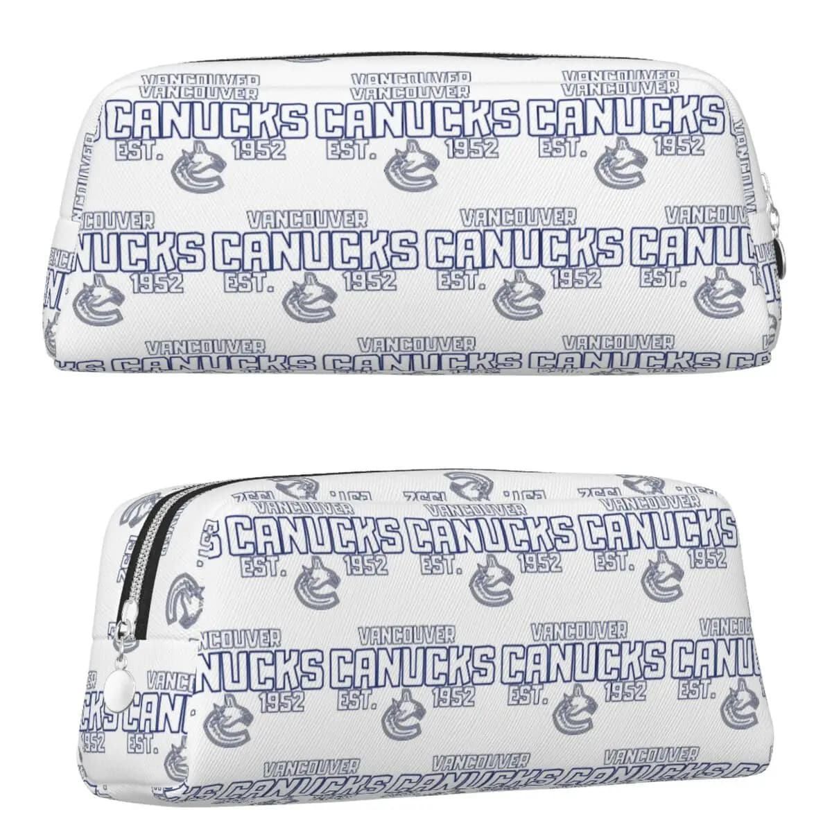 Vancouver Canucks Hockey Canada Pencil Cases for Students School Pen Box Pencil Bag Pencil Pouch Storage Stationery Supplies
