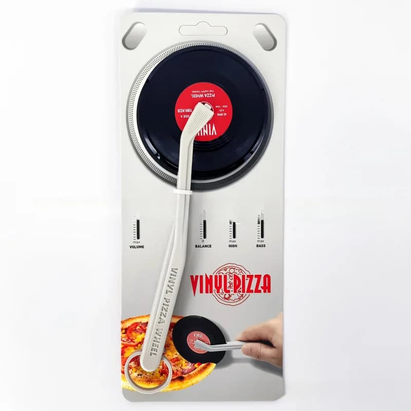 Vinyl Record Pizza Cutter Creative Kitchen Utility Tool