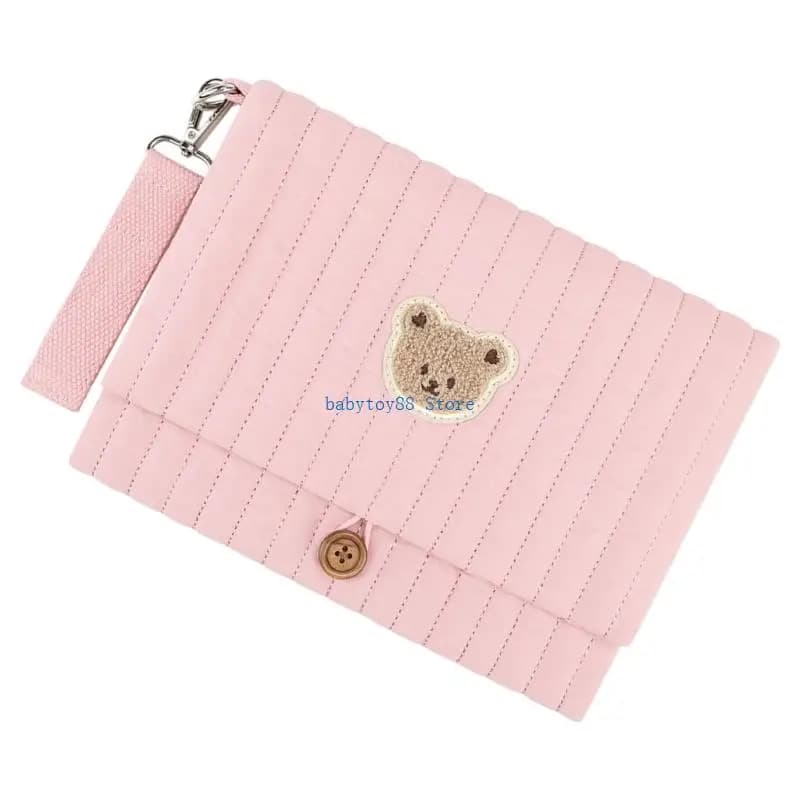 Y4UD Genere neutro trapuntato pannolino portatile pieghevole accessorio per passeggini