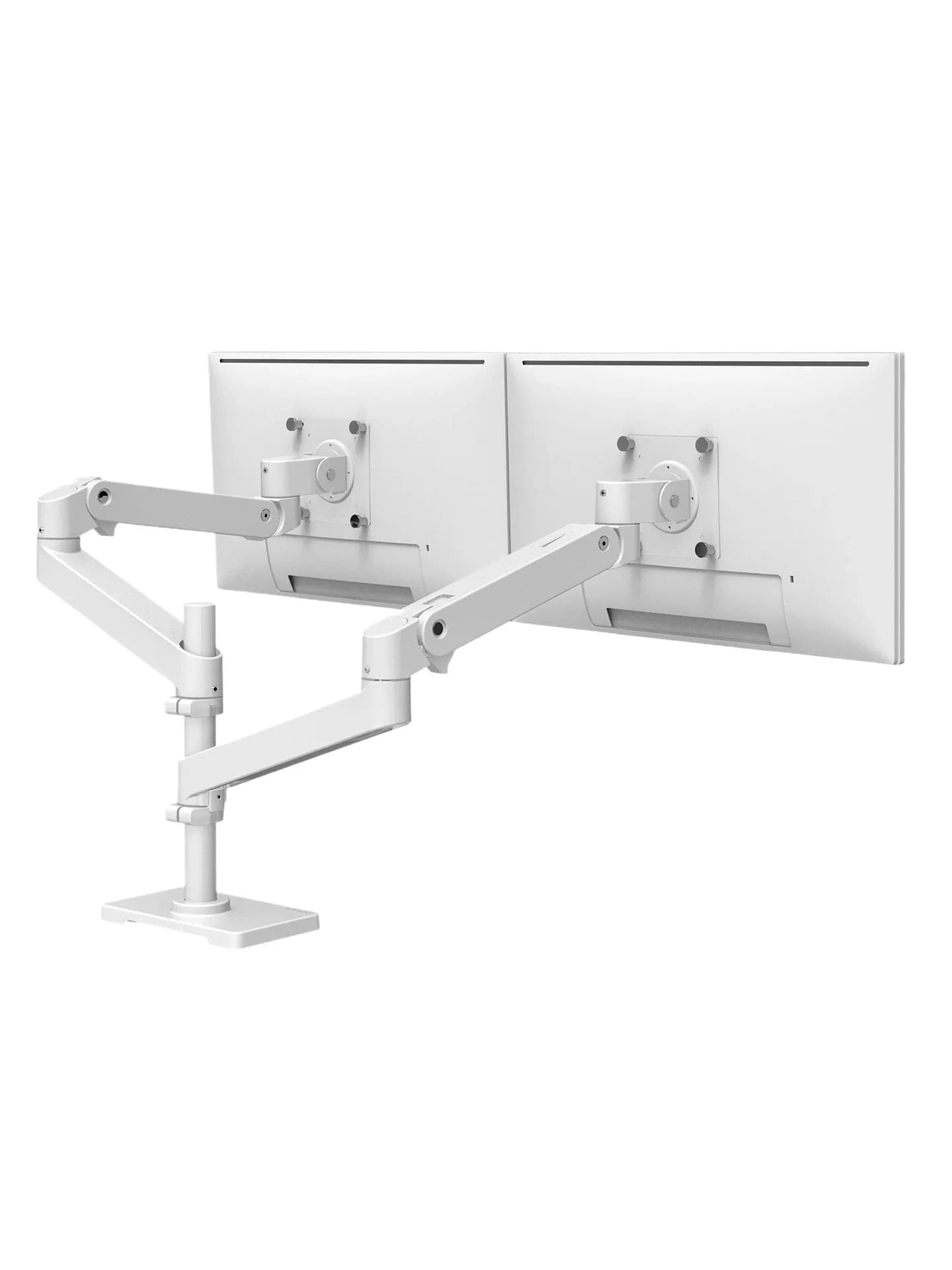 Supporto per Monitor Doppio con Braccio Robotico Sollevabile per Computer Desktop