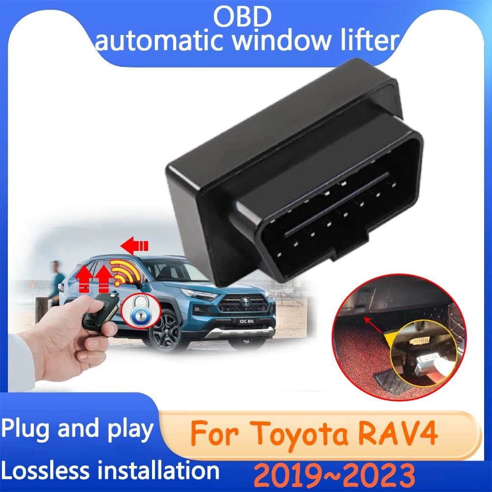 Per Toyota RAV4 RAV 4 XA50 2019 2020 2021 2022 2023 Accessori Auto Finestra Automatica Sollevatore OBD Dispositivo di Blocco Modifica Tuning