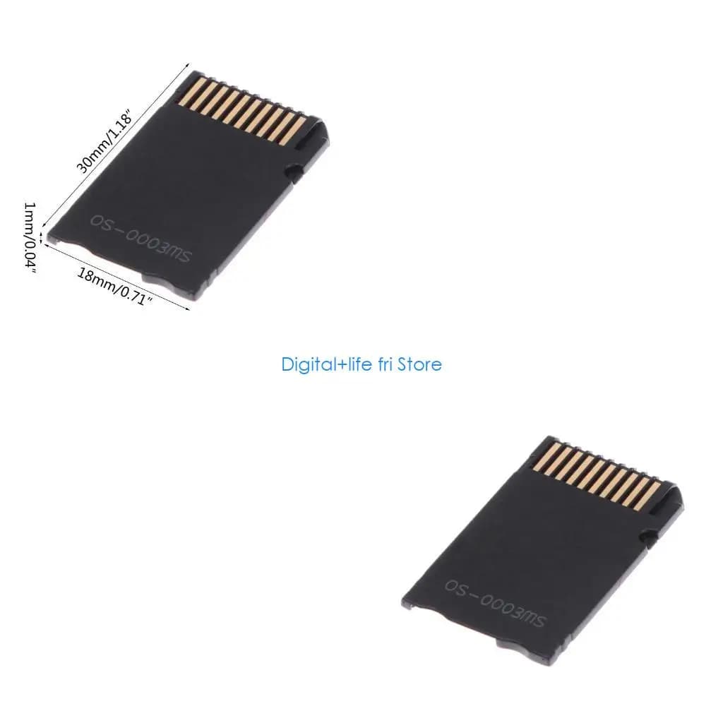 E06D Mini Memory for Duo Card Reader Mirco TF to MS Card Adapter for