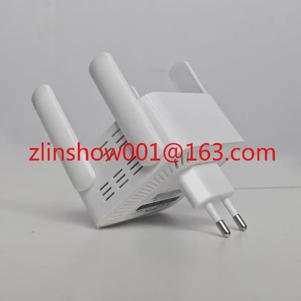 Ripetitore WiFi wireless 2.4Ghz 5Ghz 1200Mbps Router Amplificatore di segnale Wi-Fi a lungo raggio Ripetitore di rete 5G realizzato in plastica