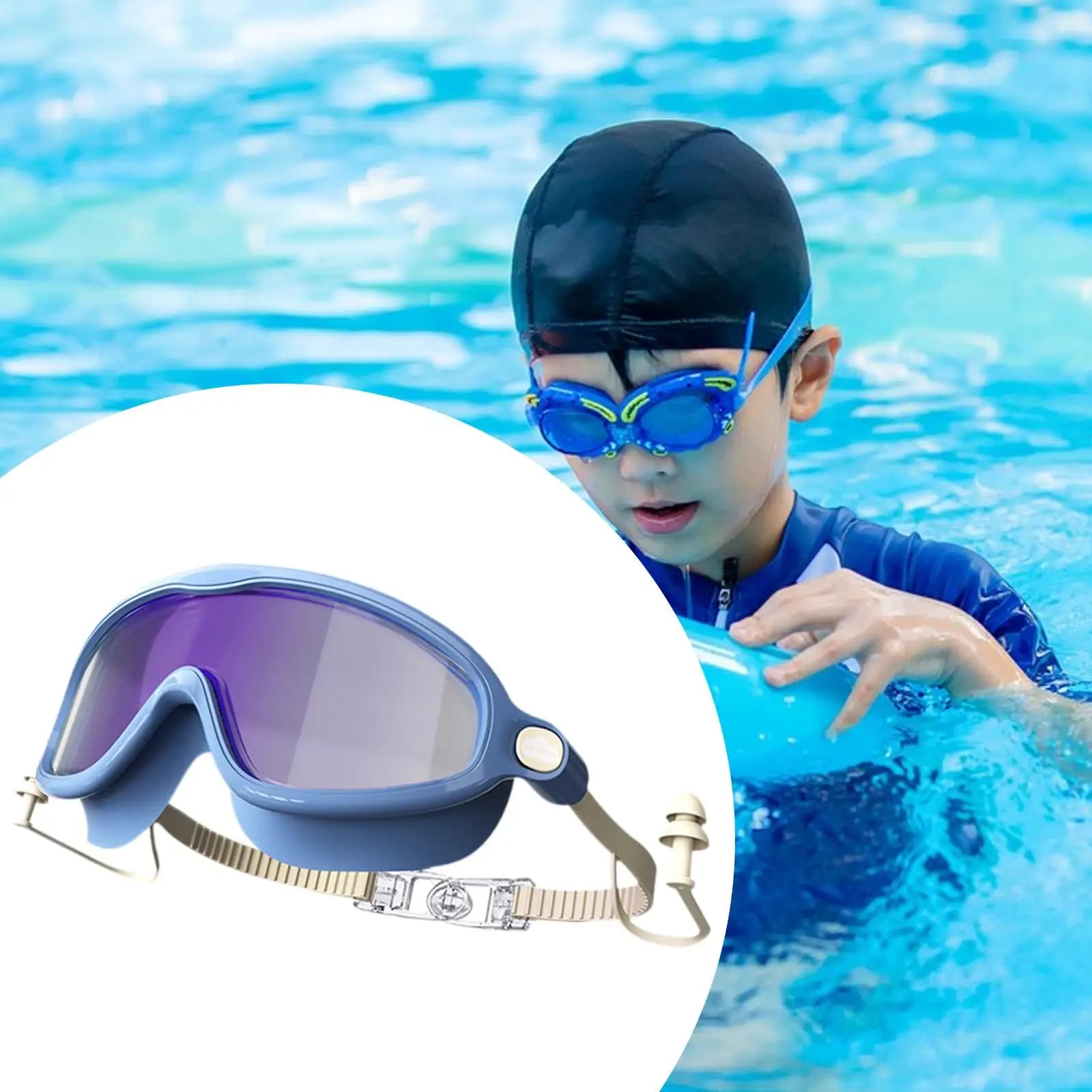 Swimwear Waterproof portable lightweight swimwear soft anti-fog for