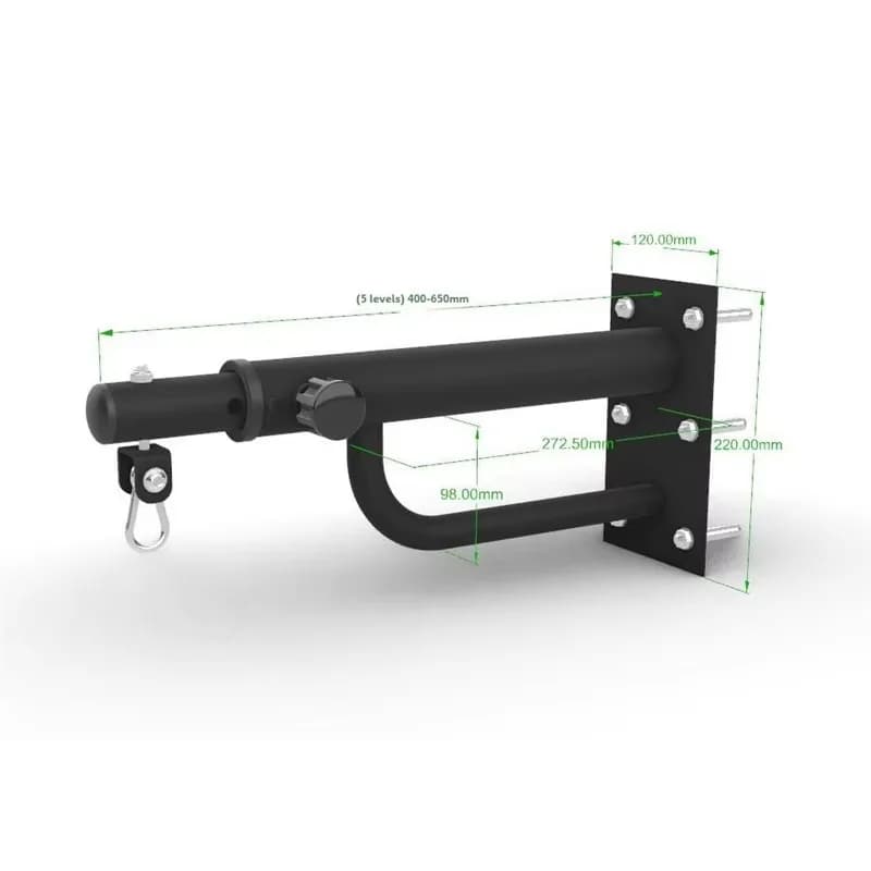 Boxing Sandbag Rack Retractable Hanging Type Indoor Household Punching Bag Adjustable