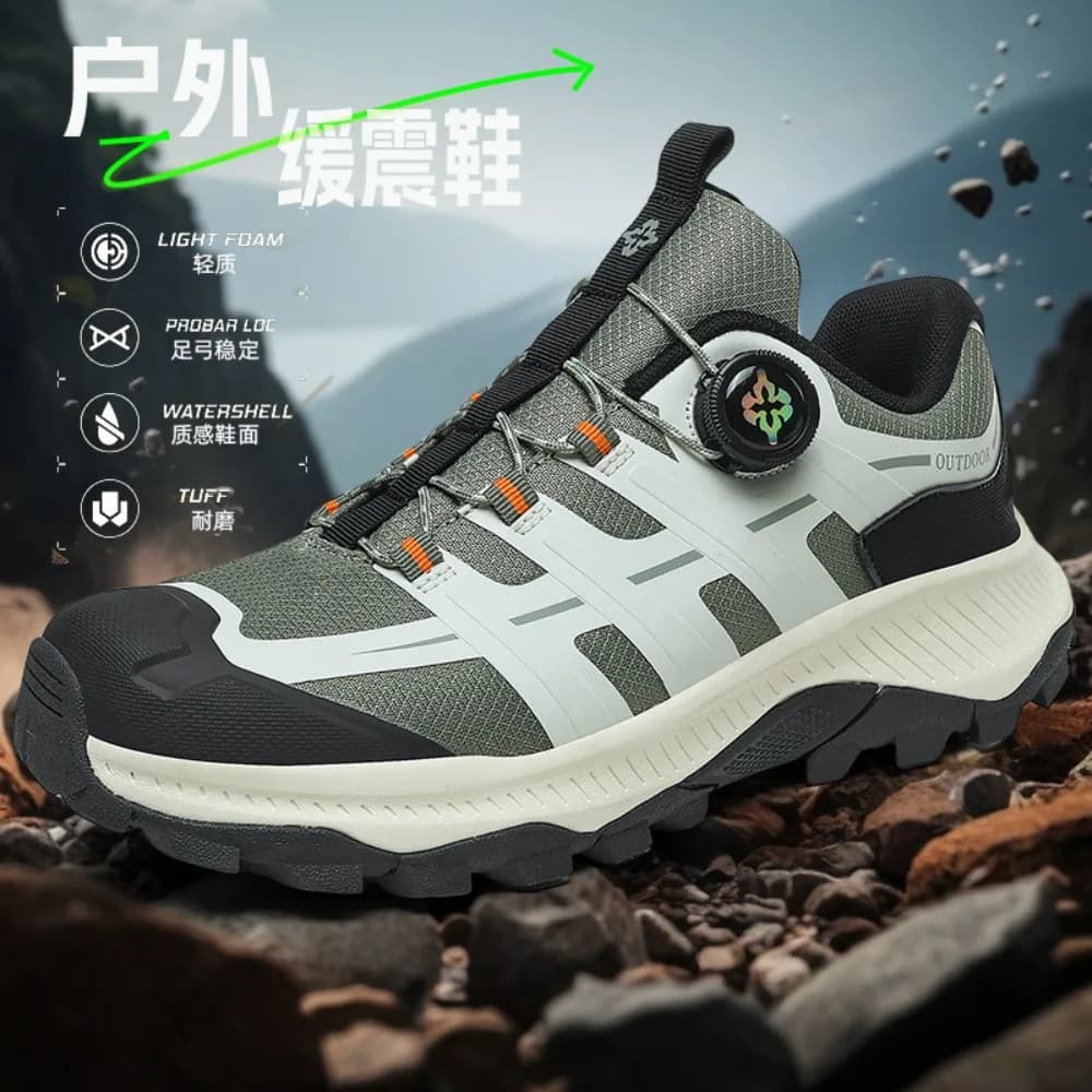 Hiking Men Shoes Comfortable Climbing Men Shoes Non-Slip Trekking Shoe For Mans Wearable Outdoor Walking Shoes Men