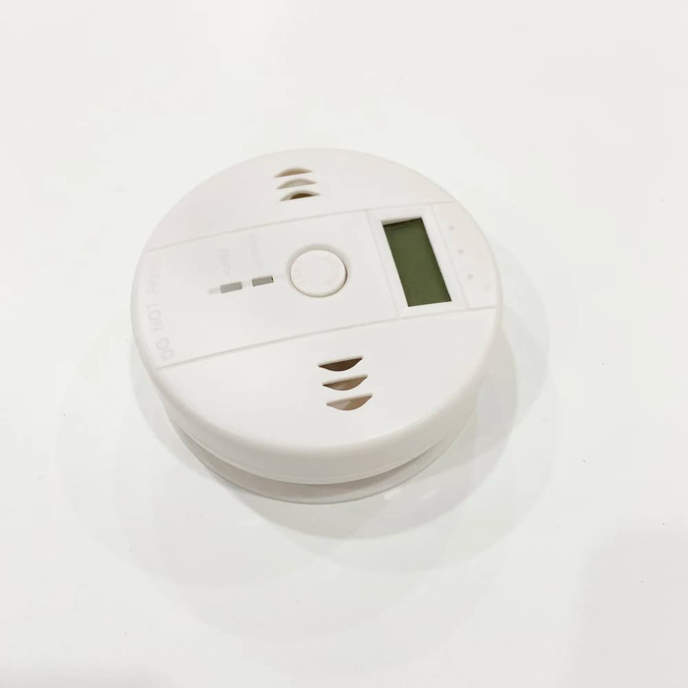 1 pz sensore di allarme CO autonomo per soffitto interno rilevatore di monossido di carbonio batteria anti-avvelenamento all'interno