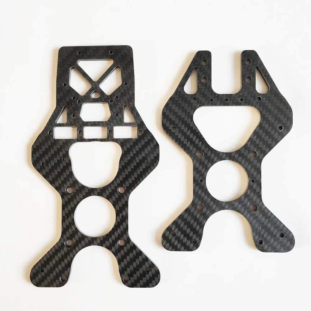 Custom High Precision CNC Machining Service for Carbon Fiber Plate CNC Cutting Drone Arm Frame