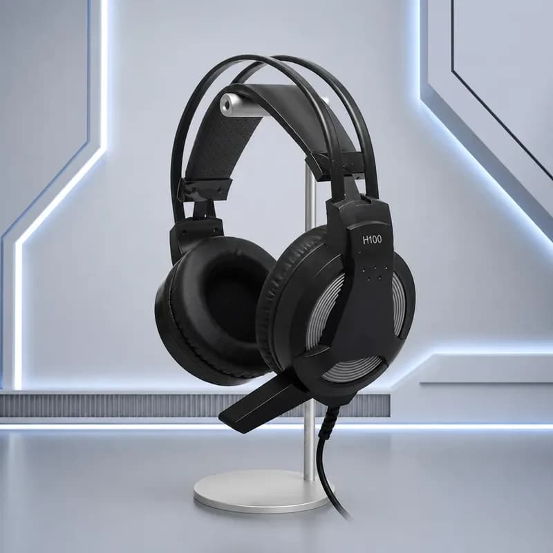for Gaming Headset Rack Metal Universal Headphone Stand Creative Display Holder All Aluminum Hanger Bracket Desktop Organizer