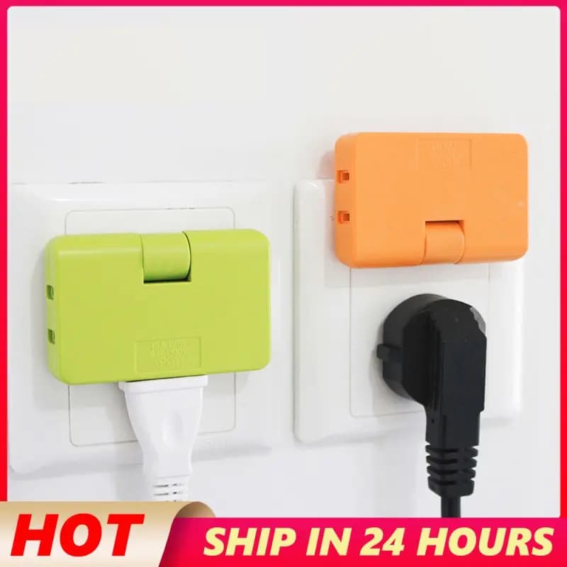RYRA Plug 3 presa ca alimentazione 1 converti 3 estensione presa elettrica 180 ° rotante 125V presa di adempimento adattatore ca per i viaggi