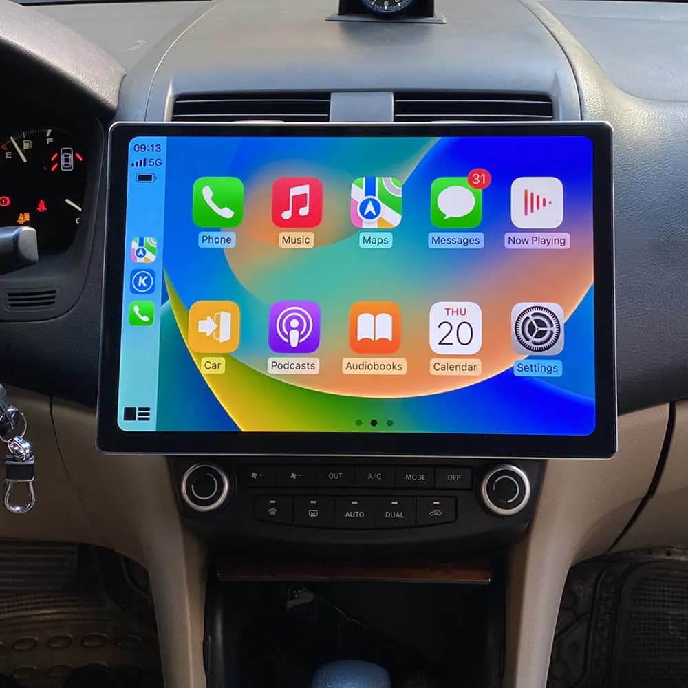 PEERCE 13.3 pollici 6 + 128G Android 11 car multimedia radio 2din apple carplay subwoofer schermo QILED