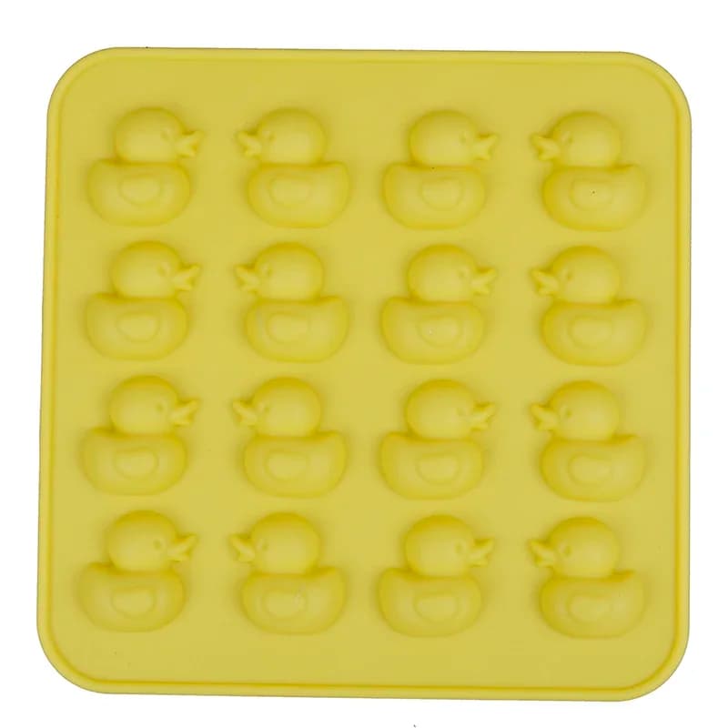 Stampo in silicone per anatra carina Stampi per caramelle per biscotti al cioccolato, ghiaccio, utensili da cucina