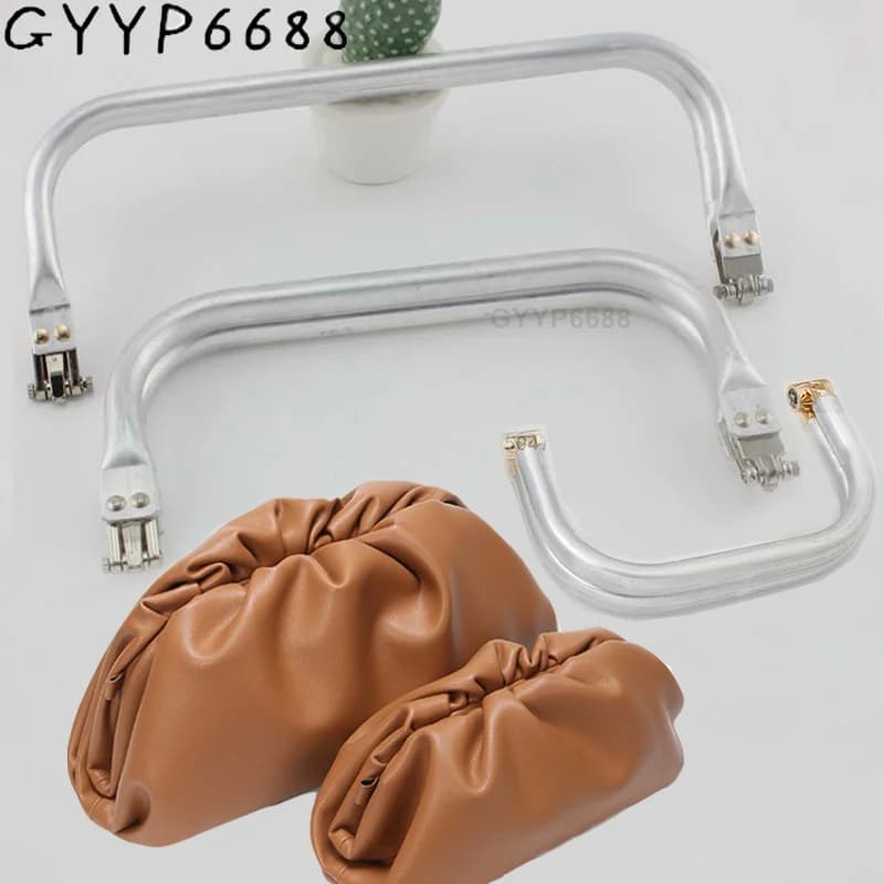 2-30 pezzi, medio 6 pollici 7,5 pollici 8 pollici Grande 10 pollici telaio per pochette in tubo di alluminio leggero, custodia classica nuove cornici