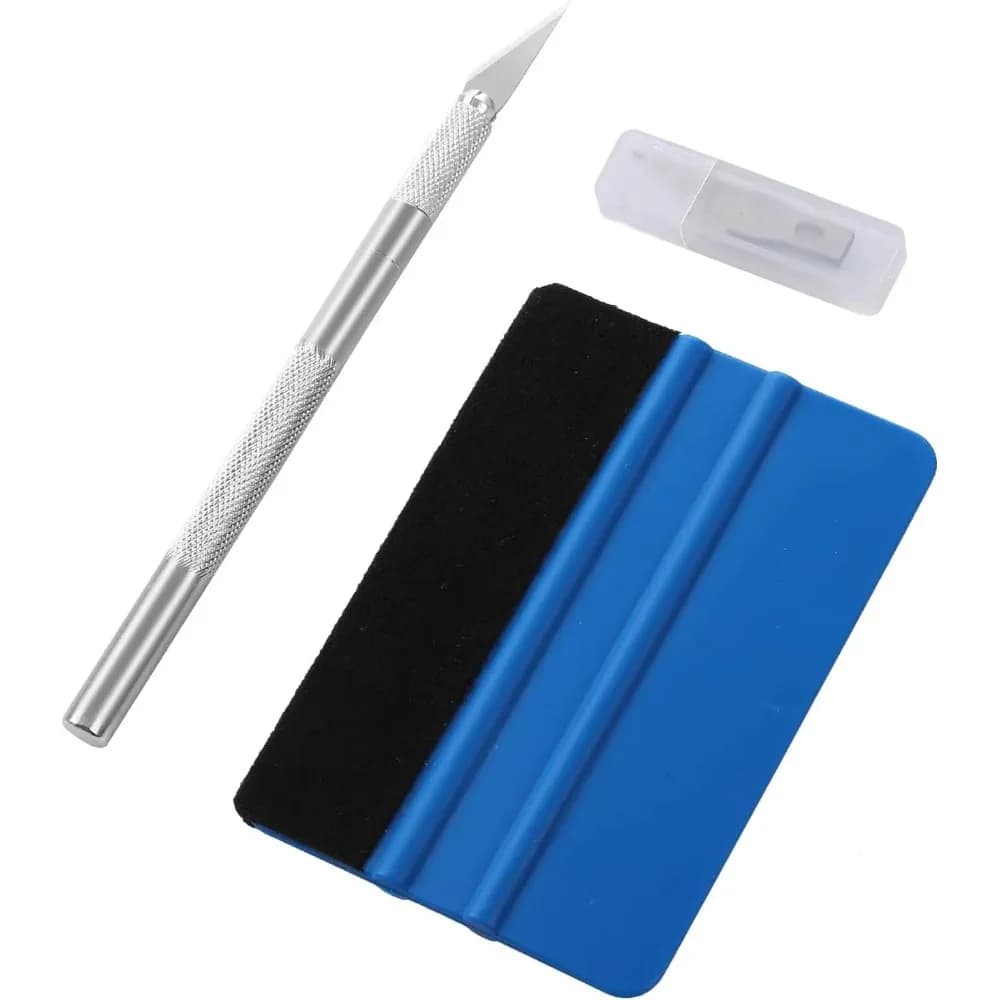 Car Window Film Tinting Tools,Precut/Auto Window Tint Tool Kit, Window Tint Installation Kit, Felt Squeegee & Craft Knife