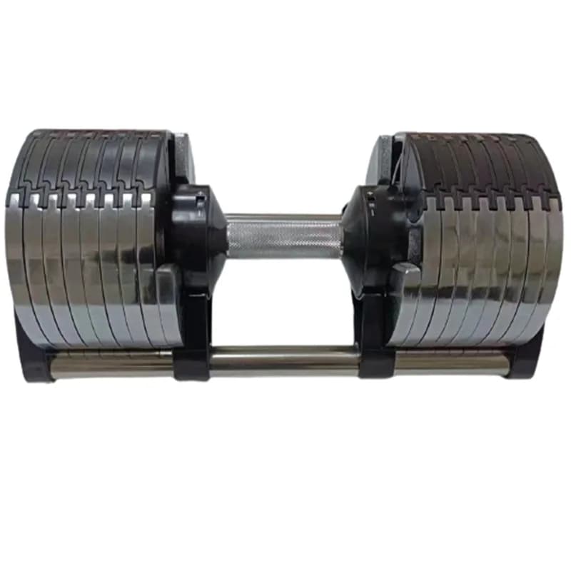 Fitness Equipment Electroplating 36kg Adjustable Dumbbell Set for Home Gym