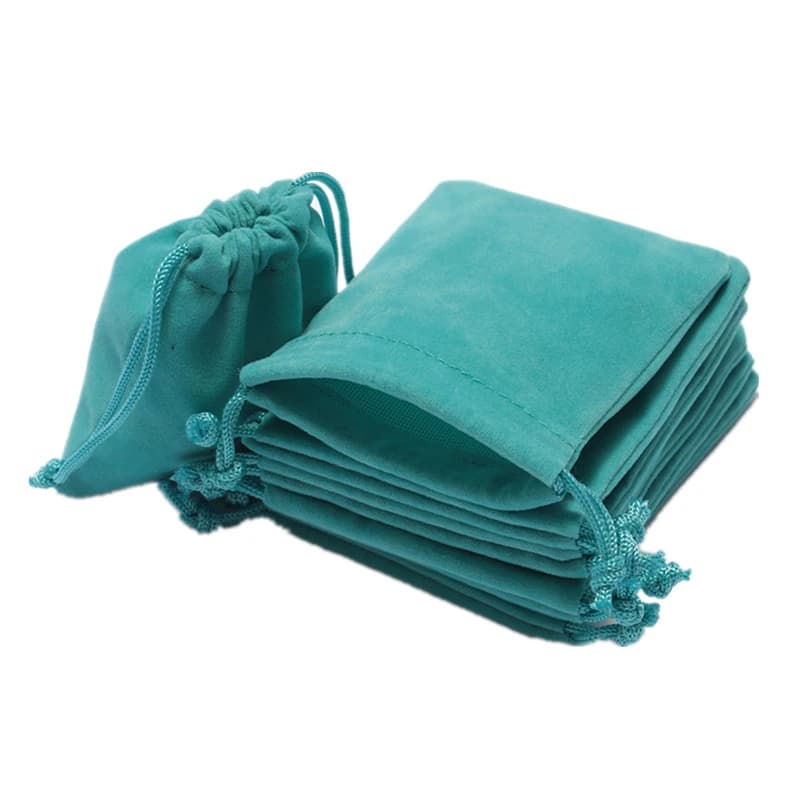 Women's Mini Portable Drawstring Bag for Girls Travel Jewelry Sunglasses Cable Key for Earphone Case for Power Bank Organizer