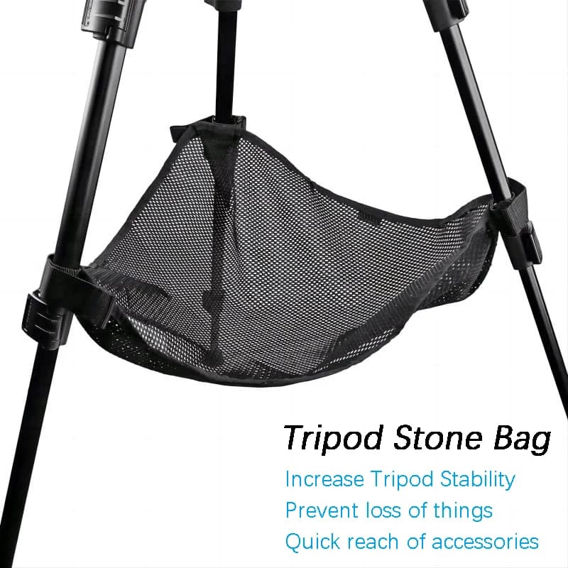 Universal tripod weight bag Mesh stone bag Sand bag with light support to balance stabilizing photo accessory